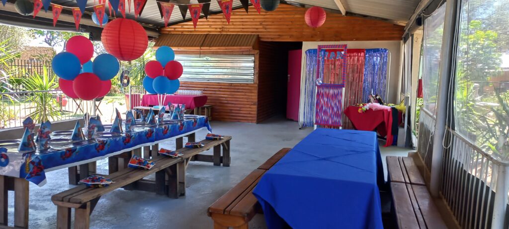 Packages with a variety of options to customise your party